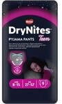 Huggies DryNites Teen Pyjama Pants Girl 27-57kg