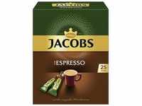 Jacobs löslicher Kaffee Typ Espresso, 25 Instant Kaffee Sticks