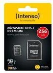 Intenso Micro SDXC UHS-I Premium Card 256GB