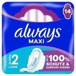 Always Maxi Binde Long mit Fl&uuml;geln Gr. 2