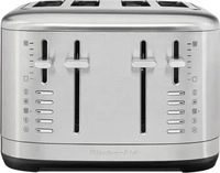 Kitchenaid 291643, KitchenAid 5KMT4109ESX 4-Scheiben Toaster Farbe: Edelstahl