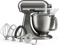 Kitchenaid 297327, Kitchenaid 5KSM50PKVEMS Artisan Plus Medallion Silber