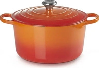 Le Creuset 16424, Le Creuset Br&auml;ter Signature hoch 24 cm Ofenrot
