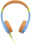 184106 Kids Guard Ohraufliegender Kopfh&ouml;rer Kabelgebunden (Blau, Orange)