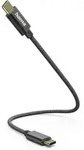 201604 0,48 Gbit/s Stecker USB C auf USB C 0,2 m (Schwarz)