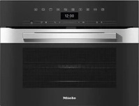 Miele 11104350, Miele H7440BM Einbaubackofen kompakt AutoClean Mikrowelle