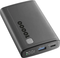Cellular Line 60983, Cellular Line Elite 10000 mAh Powerbank USB Typ-C (Schwarz)
