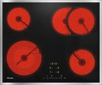 Miele 10882000, Miele KM6540FR autarkes 60 cm Glaskeramik Kochfeld/Herdplatte 4