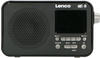 Lenco PDR-035 BLACK, Lenco PDR-035 Bluetooth DAB+, FM Tragbar Radio (Schwarz,...