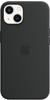 Apple MM2A3ZM/A, Silikon Case mit MagSafe Hauthülle für Apple iPhone 13 (Schwarz)