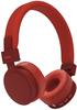 184087 Freedom Lit Ohraufliegender Bluetooth Kopfhörer kabellos 8 h Laufzeit (Rot)
