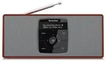 DigitRadio 2S Bluetooth DAB+ Radio Tragbar (Rot, Silber)