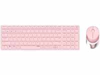 Rapoo 00215376, Rapoo 9750M Home Tastatur (Pink)