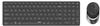 Rapoo 00215379, Rapoo 9750M Home Tastatur (Grau)