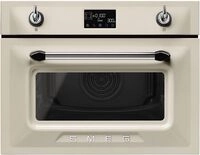 Smeg SO4902M1P (beige) Backofen mit Mikrowellenfunktion
