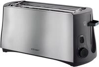 Cloer 3719 Toaster (edelstahl/schwarz) Doppelschlitz-Toaster