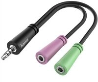 Hama 3,5-mm-Audio-Klinke-Adapter 00200352 Klinkenadapter