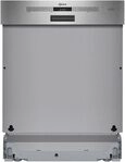 Neff S145EBS05D (edelstahl) Teilintegrierter Einbau-Geschirrsp&uuml;ler 60 cm