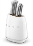 Smeg KBSF02WH Messerblock (6 tlg.) (weiss) Zubeh&ouml;r