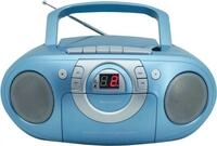 Soundmaster SCD 5100 BL (blau) Radio-Rekorder mit CD + Kassette