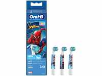 Oral-B 404330, Oral-B EB Spiderman (3er) (rot) Ersatz-Zahnbürsten