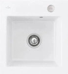 Villeroy & Boch 67812FRW Subway 45 XS flat Stone White Keramiksp&uuml;le Excenter