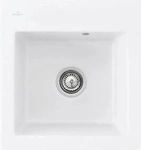 Villeroy & Boch 67811FRW Subway 45 XS flat Stone White Keramiksp&uuml;le Handbet&auml;tigung