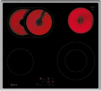 Neff T16SBN1L0 Elektrokochfeld 60cm Br&auml;terzone TouchControl Edelstahlrahmen