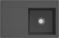 Villeroy & Boch 334701i4 Subway Style 45 Graphite Keramik Handbet&auml;tigung Sp&uuml;le