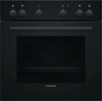 Siemens HE010FBA1 Einbau-Herd 60cm kochfeldgebunden schwarz 5Heizarten