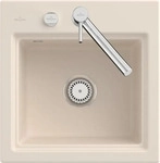 Villeroy & Boch 335A02FU Subway Style 50 S Ivory Keramik Excenterbet&auml;tigung...