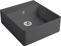 Villeroy & Boch 632061i4 Sp&uuml;lstein Einzelbecken Graphite Keramiksp&uuml;le