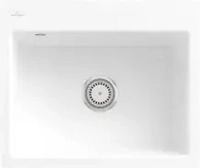 Villeroy & Boch 33092FKG Subway 60 S flat Snow White Keramiksp&uuml;le Excenter