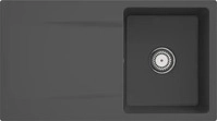 Villeroy & Boch 33351Fi4 Siluet 50 flat Graphite Keramiksp&uuml;le Handbet&auml;tigung