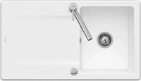 Villeroy & Boch 333502RW Siluet 50 Stone White Keramiksp&uuml;le Excenterbet&auml;tigung