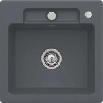 Villeroy & Boch 334502i4 Siluet 50 S Graphite Keramiksp&uuml;le Excenterbet&auml;tigung
