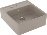 Villeroy & Boch 632062AM Sp&uuml;lstein Einzelbecken Almond Keramiksp&uuml;le