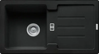 Franke 114.0657.828, Franke Fragranitsp&uuml;le STG 614-78 Onyx Handbedienung