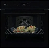 AEG NBE7P60SB, AEG NBE7P60SB Backofen mit Pyrolyse Serie 7000 schwarz, EEK A+