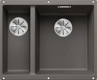 Blanco 527346, Blanco SUBLINE 340/160-U Silgranit Unterbaubecken Vulkangrau Becken