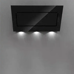 FALMEC 100341, Falmec QUASAR 90 Kopffrei Dunstabzug Glas schwarz Design 100341,...