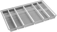 NABER 8034220, Naber Storex Cuisio 80 Besteckeinsatz graphit-transluzent 8034220