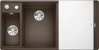 Blanco 524674, Blanco AXIA III 6 S-F Einbausp&uuml;le fl&auml;chenb&uuml;ndig Silgranit mit