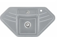 SYSTEMCERAM 50340178, Systemceram KeraDomo VEGA ECK Einbausp&uuml;le inkl. 5 J. Garantie