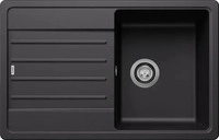 Blanco 526083, Blanco Legra 45 S Silgranit Einbausp&uuml;le reversibel Schwarz