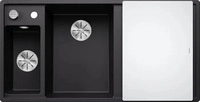 Blanco 525848, Blanco AXIA III 6 S Einbausp&uuml;le Silgranit mit Glasschneidbrett
