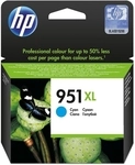HP 951XL Cyan Officejet Ink Cartridge (cyan)