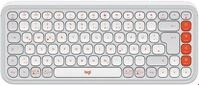 Logitech POP Icon Keys (DE) (offwhite/orange)