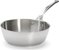 De Buyer 10-341124, de Buyer Milady Sauteuse konisch 24 cm / 3,0 L - Edelstahl...