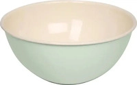 Riess 0464-006, Riess Classic Pastell Sch&uuml;ssel 22 cm / 2,5 L nilgr&uuml;n - Emaille